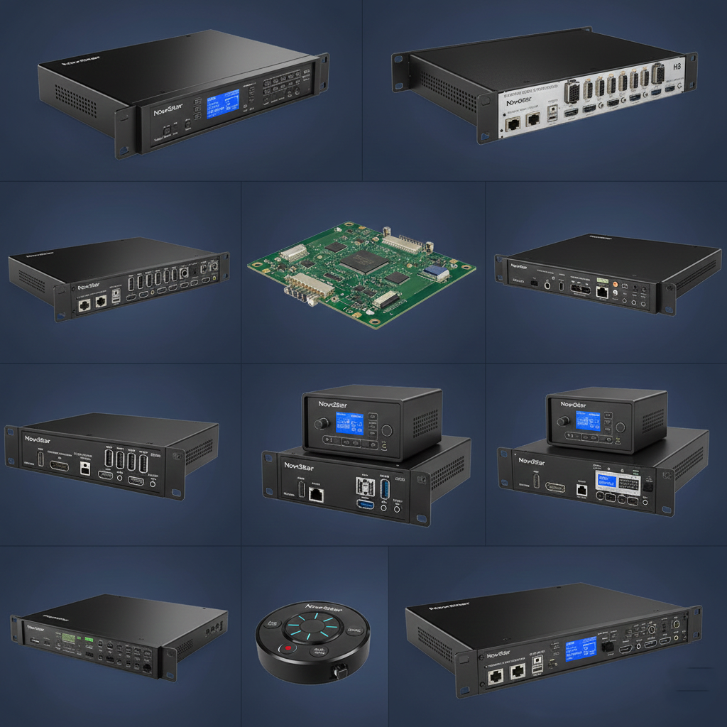 Nova star control systems and Nova star Qatar video wall processors for the best LED video wall in Qatar and high-performance led display panel Qatar.